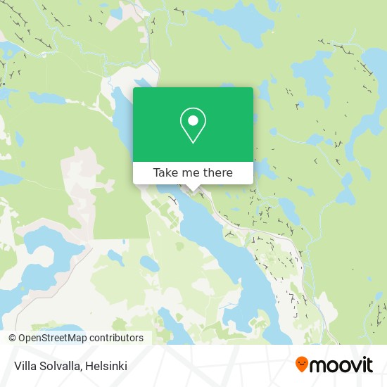 Villa Solvalla map