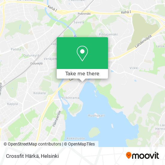 Crossfit Härkä map