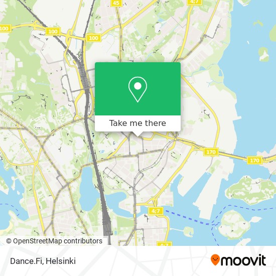 Dance.Fi map