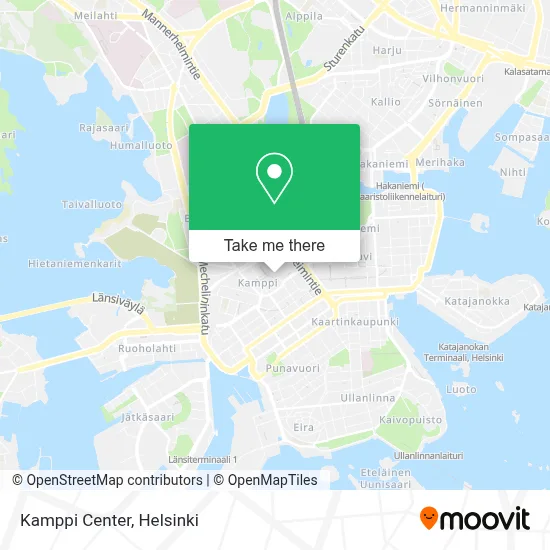 Kamppi Center map