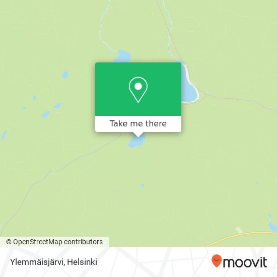 Ylemmäisjärvi map