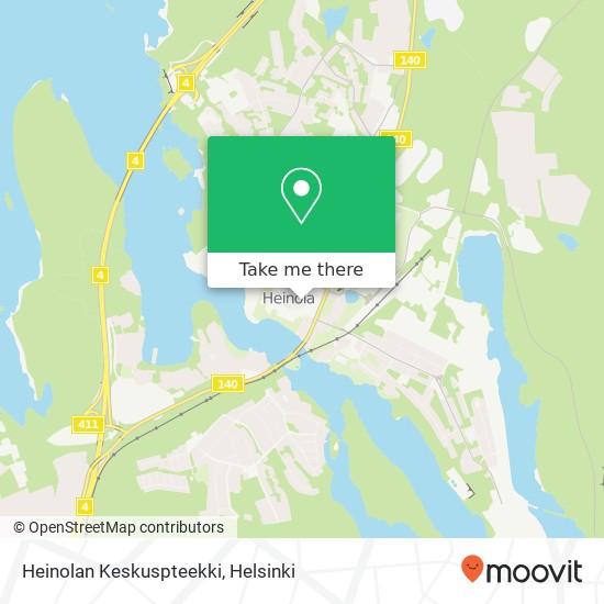 Heinolan Keskuspteekki map