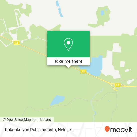 Kukonkoivun Puhelinmasto map