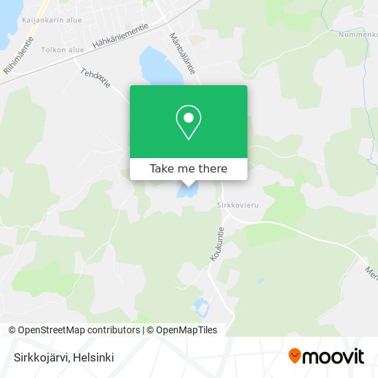 Sirkkojärvi map