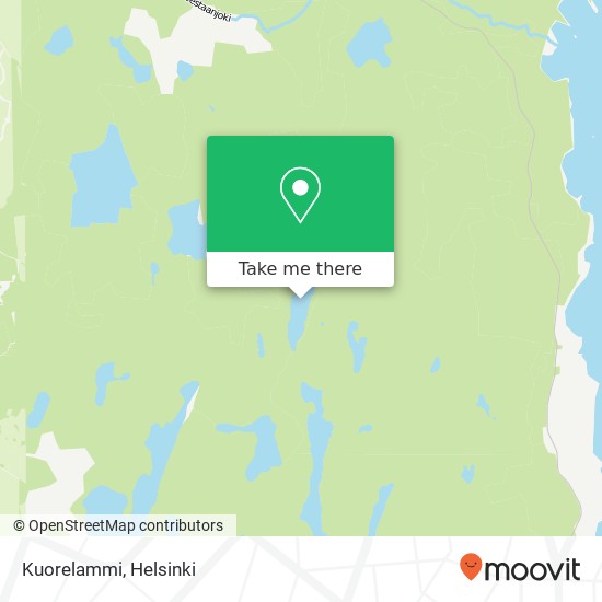 Kuorelammi map