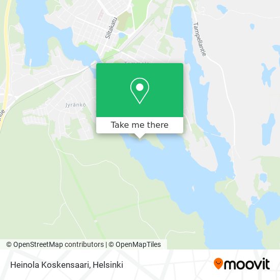 Heinola Koskensaari map