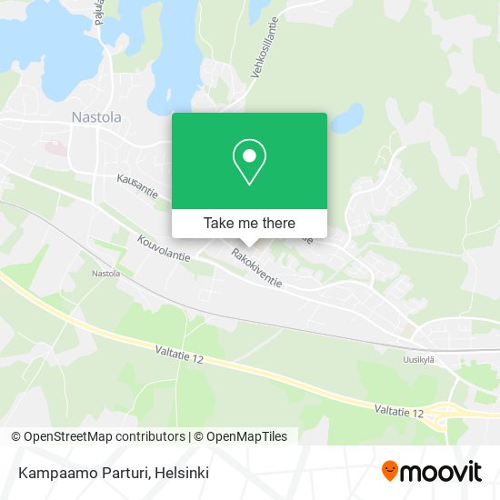 Kampaamo Parturi map
