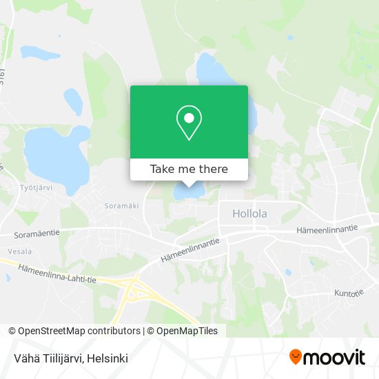 Vähä Tiilijärvi map