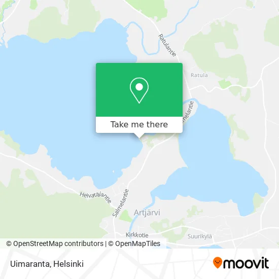 Uimaranta map