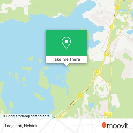 Laajalahti map