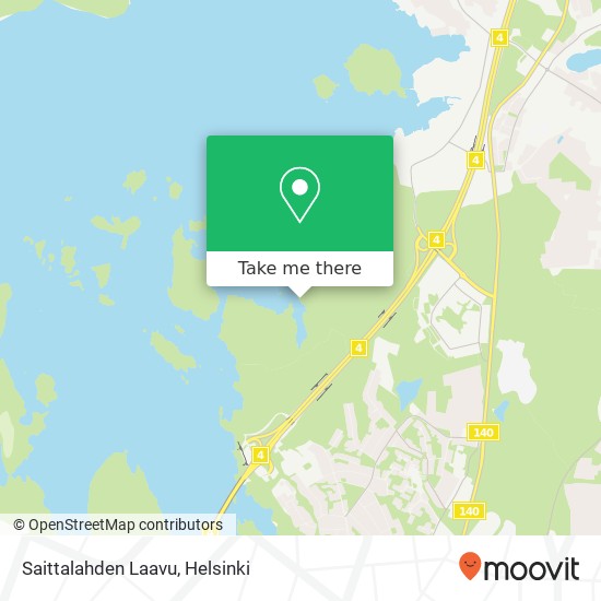 How to get to Saittalahden Laavu in Heinola by Bus or Train?