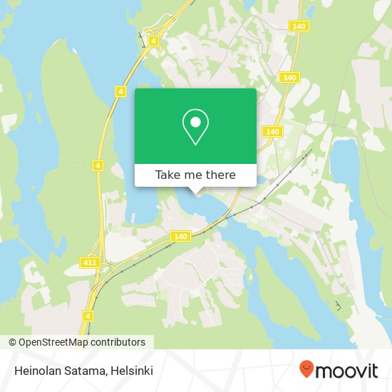 Heinolan Satama map