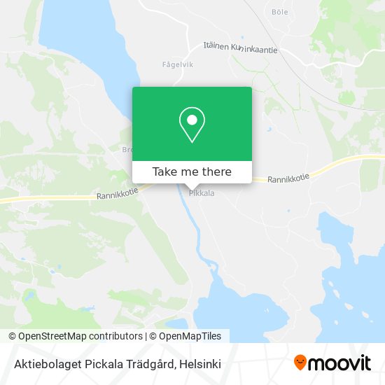 Aktiebolaget Pickala Trädgård map