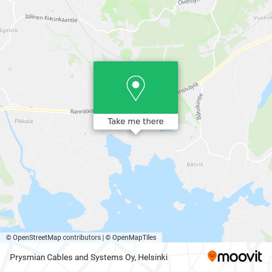 Prysmian Cables and Systems Oy map