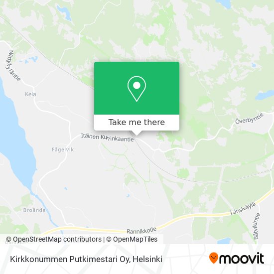 Kirkkonummen Putkimestari Oy map