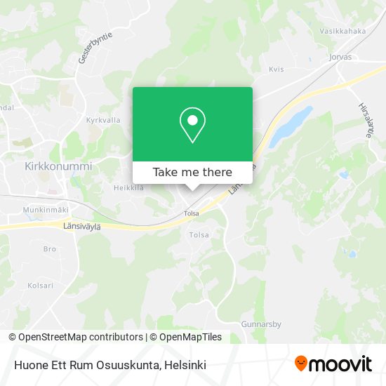Huone Ett Rum Osuuskunta map