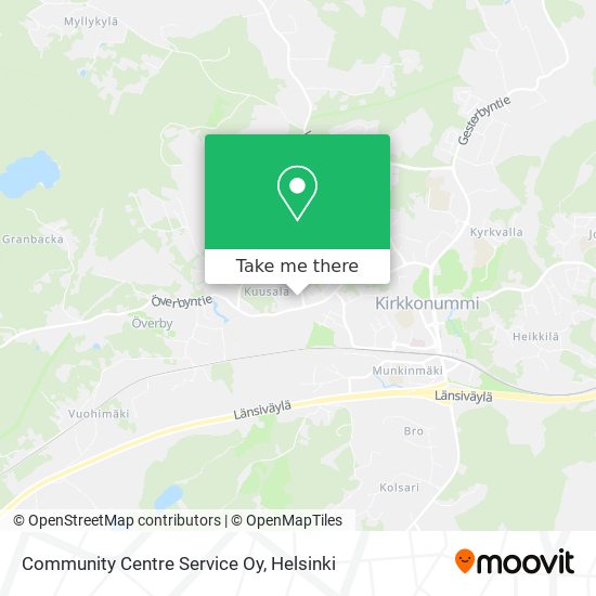 Community Centre Service Oy map