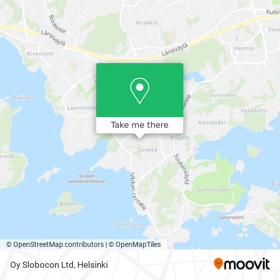 Oy Slobocon Ltd map