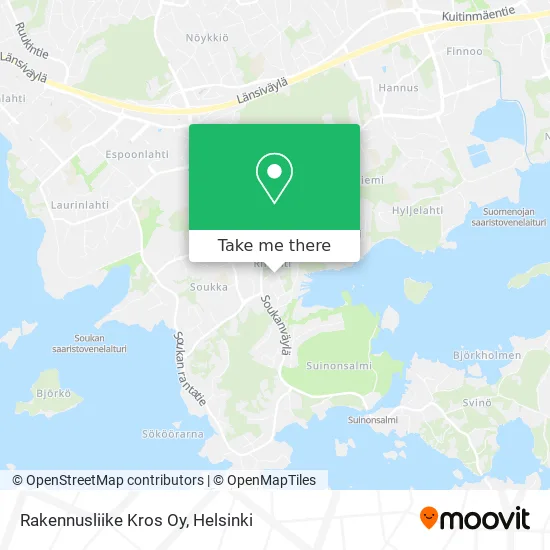 Construction Company Kros Ltd map