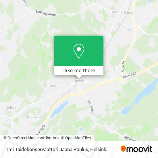 Tmi Taidekonservaattori Jaana Paulus map