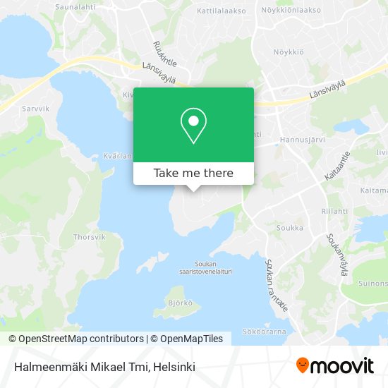 Halmeenmäki Mikael Tmi map