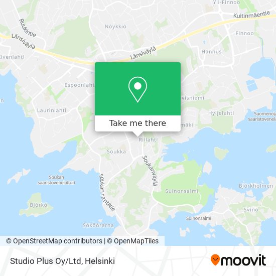 Studio Plus Oy/Ltd map