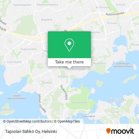 Tapiolan Sähkö Oy map