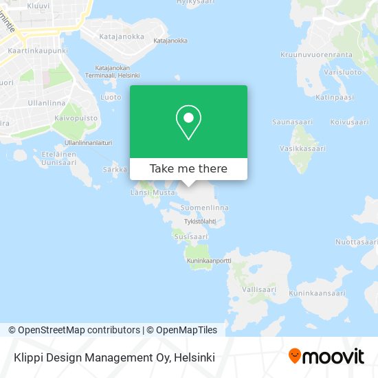 Klippi Design Management Oy map