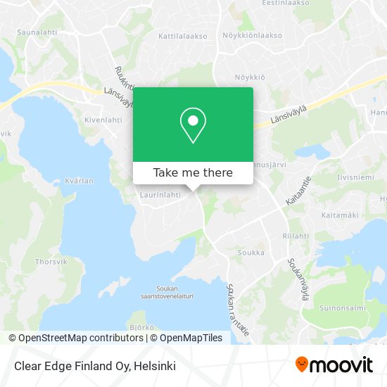 Clear Edge Finland Oy map