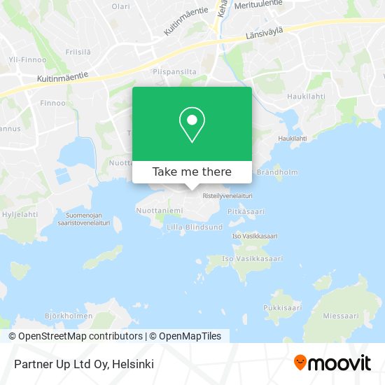 Partner Up Ltd Oy map