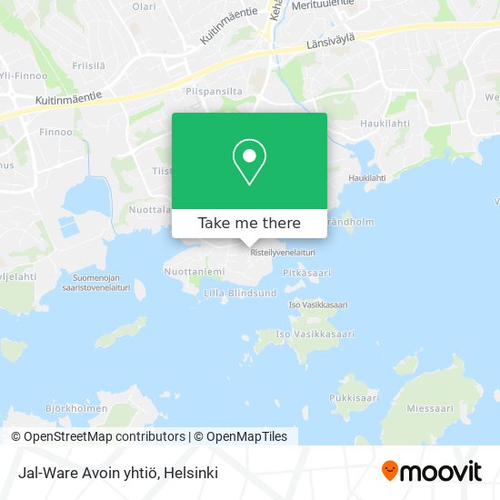 Jal-Ware Avoin yhtiö map