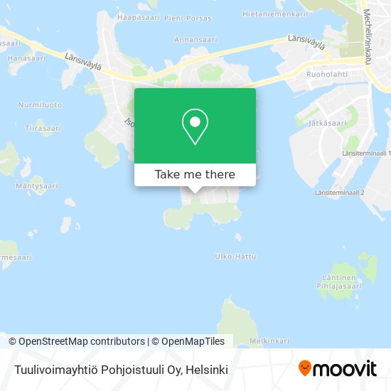 Tuulivoimayhtiö Pohjoistuuli Oy map