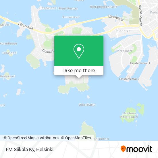 FM Siikala Ky map