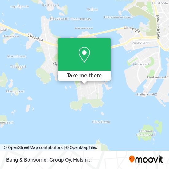 Bang & Bonsomer Group Oy map