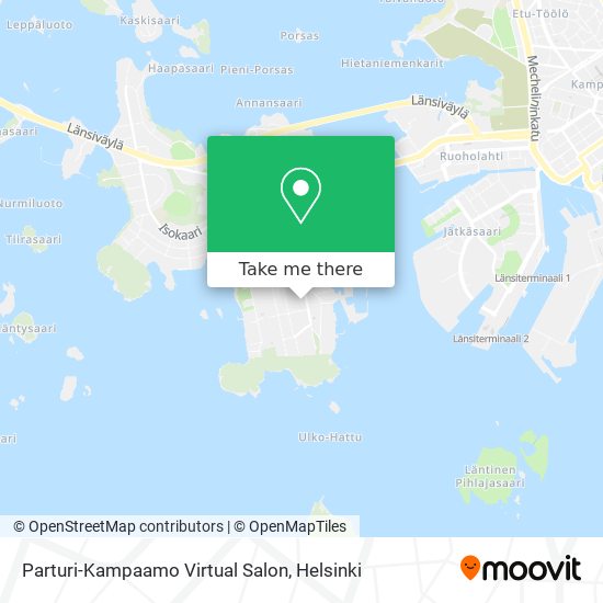 Parturi-Kampaamo Virtual Salon map