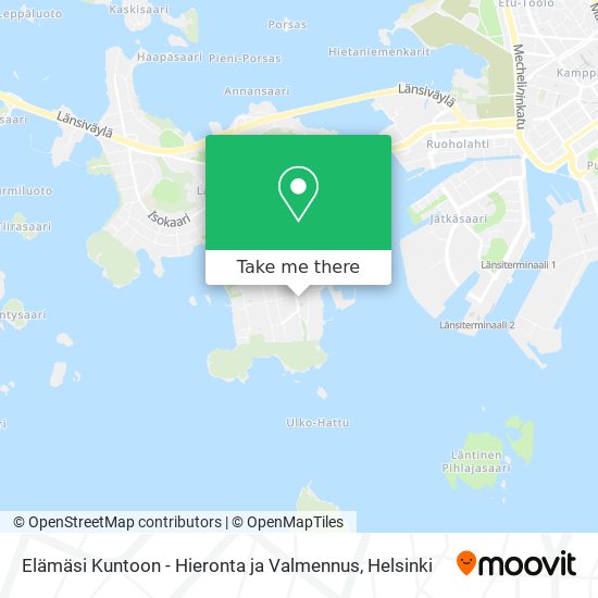 Elämäsi Kuntoon - Hieronta ja Valmennus map