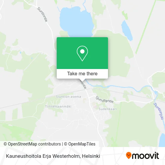 Kauneushoitola Erja Westerholm map