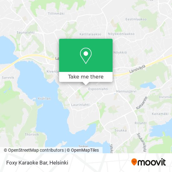 Foxy Karaoke Bar map