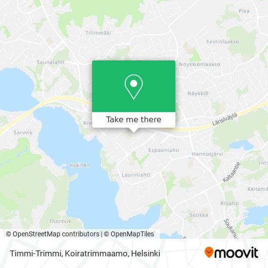 Timmi-Trimmi, Koiratrimmaamo map