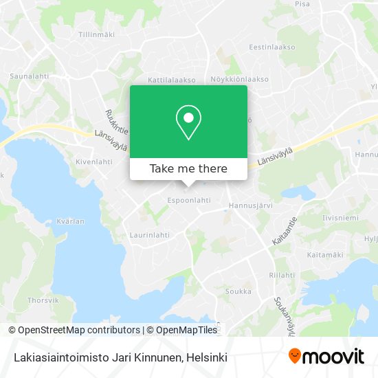 Lakiasiaintoimisto Jari Kinnunen map