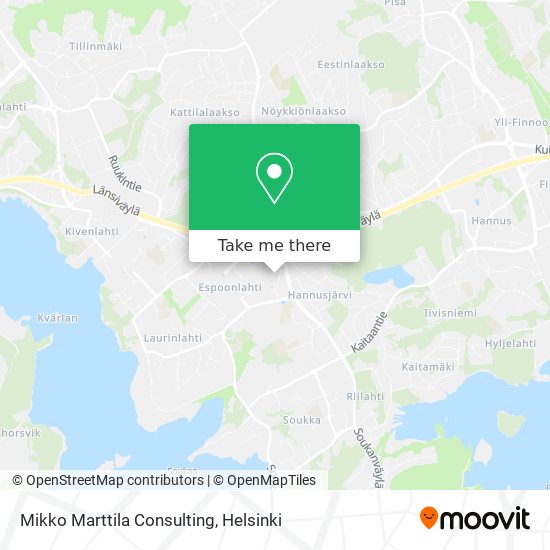 Mikko Marttila Consulting map