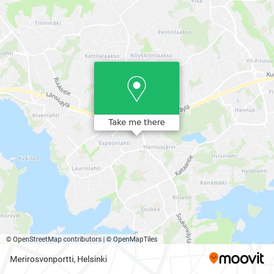 Merirosvonportti map