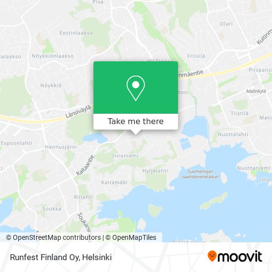 Runfest Finland Oy map