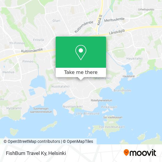 FishBum Travel Ky map