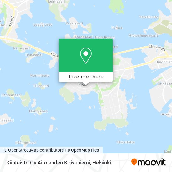 Kiinteistö Oy Aitolahden Koivuniemi map
