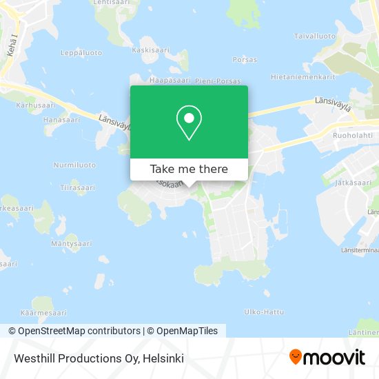 Westhill Productions Oy map