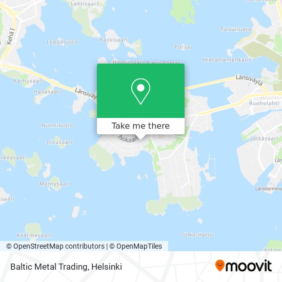 Baltic Metal Trading map