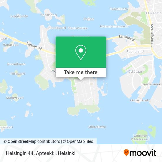 Helsingin 44. Apteekki map