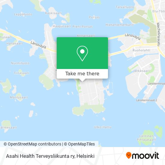 Asahi Health Terveysliikunta ry map