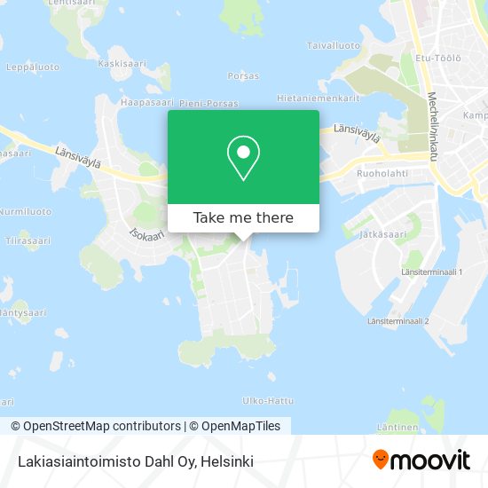 Lakiasiaintoimisto Dahl Oy map